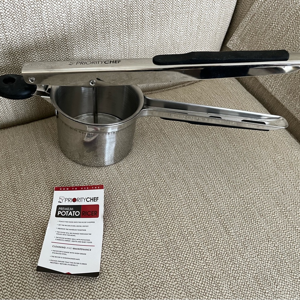 PriorityChef Stainless Steel Potato Ricer